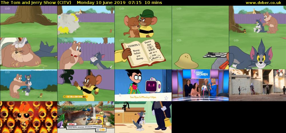 The Tom and Jerry Show (CITV) Monday 10 June 2019 07:15 - 07:25