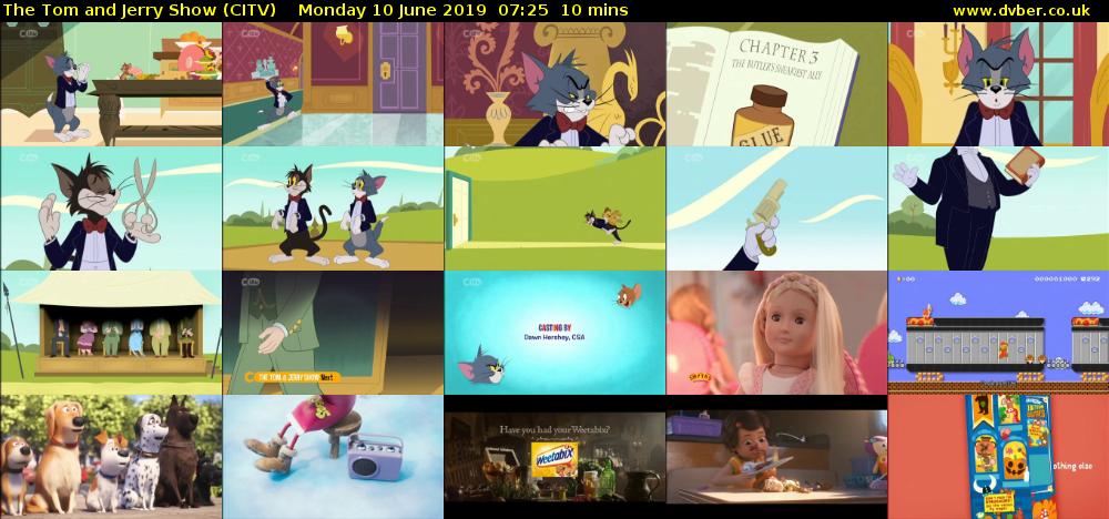 The Tom and Jerry Show (CITV) Monday 10 June 2019 07:25 - 07:35