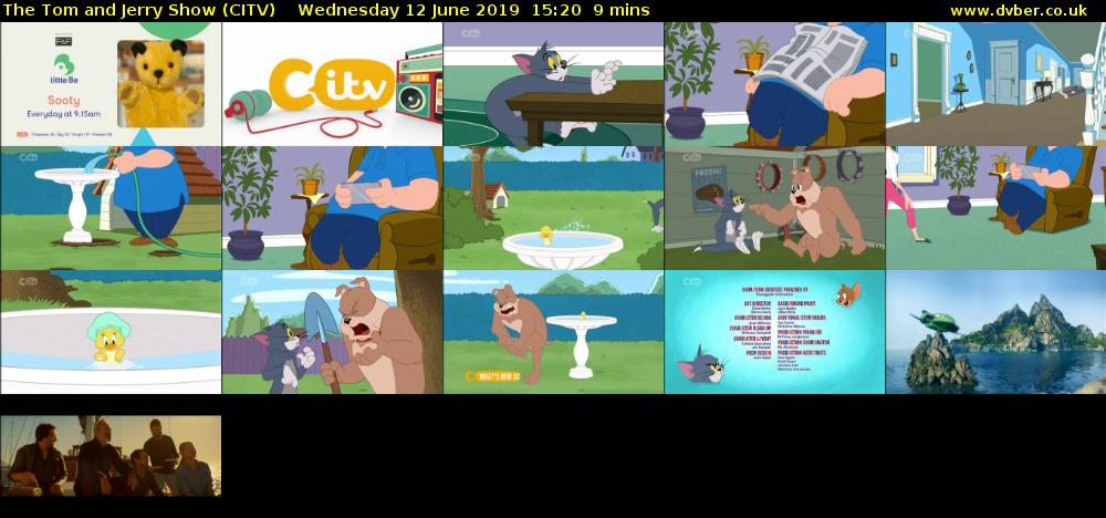 The Tom and Jerry Show (CITV) Wednesday 12 June 2019 15:20 - 15:29