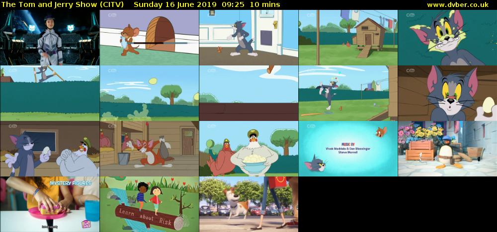 The Tom and Jerry Show (CITV) Sunday 16 June 2019 09:25 - 09:35