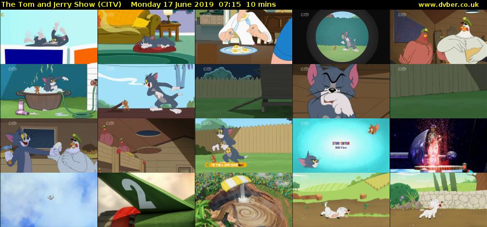 The Tom and Jerry Show (CITV) Monday 17 June 2019 07:15 - 07:25