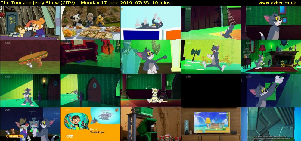 The Tom and Jerry Show (CITV) Monday 17 June 2019 07:35 - 07:45