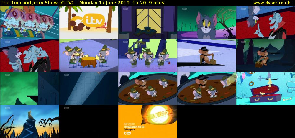 The Tom and Jerry Show (CITV) Monday 17 June 2019 15:20 - 15:29