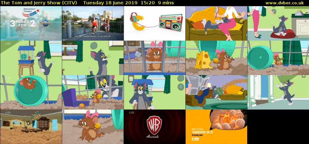 The Tom and Jerry Show (CITV) Tuesday 18 June 2019 15:20 - 15:29