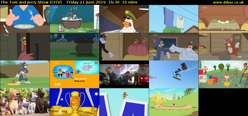 The Tom and Jerry Show (CITV) Friday 21 June 2019 16:30 - 16:40