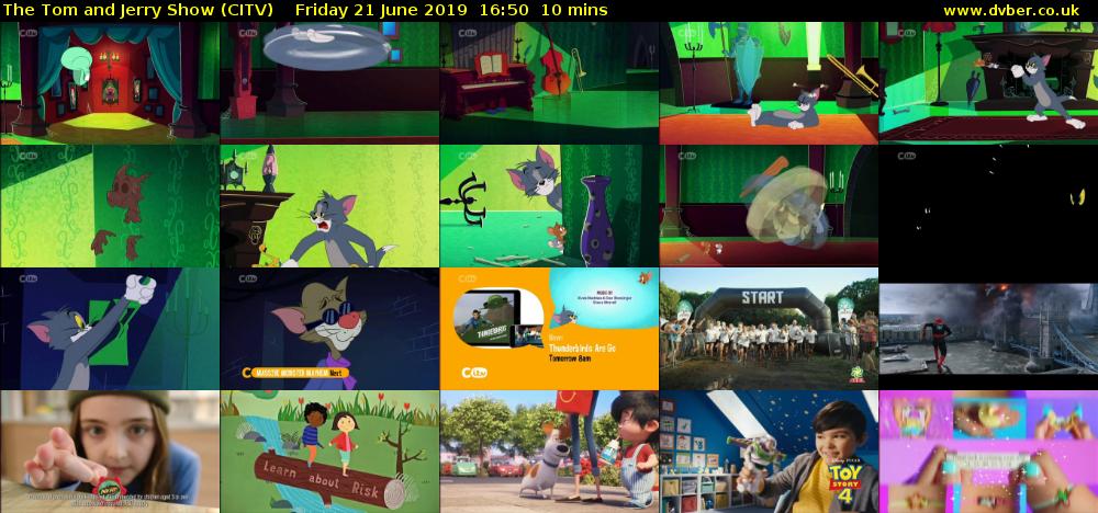 The Tom and Jerry Show (CITV) Friday 21 June 2019 16:50 - 17:00