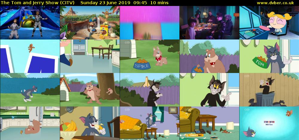 The Tom and Jerry Show (CITV) Sunday 23 June 2019 09:45 - 09:55
