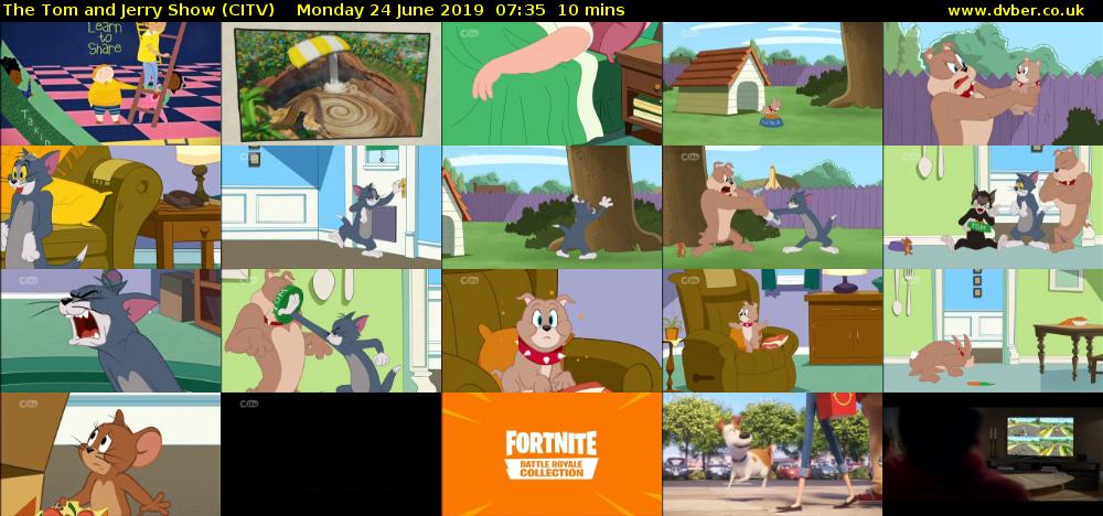 The Tom and Jerry Show (CITV) Monday 24 June 2019 07:35 - 07:45