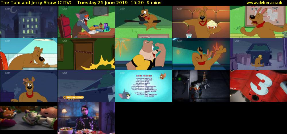 The Tom and Jerry Show (CITV) Tuesday 25 June 2019 15:20 - 15:29