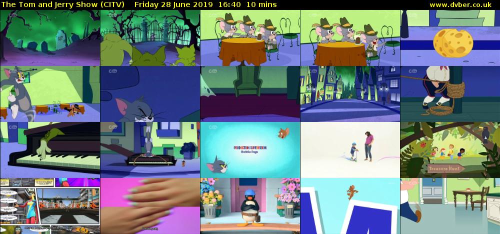 The Tom and Jerry Show (CITV) Friday 28 June 2019 16:40 - 16:50