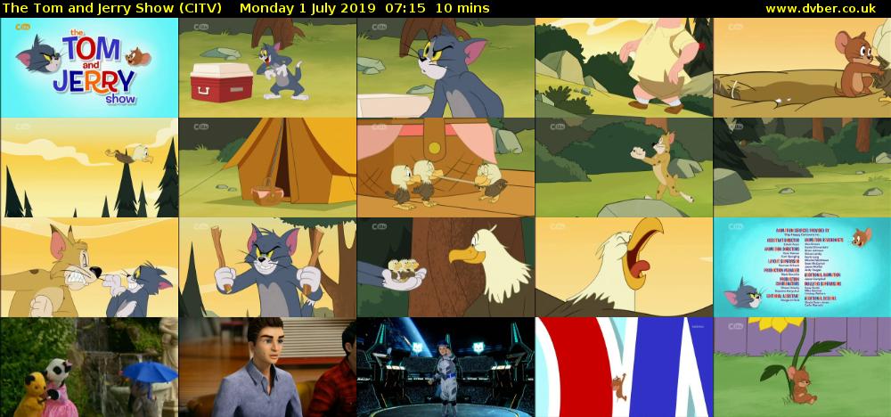 The Tom and Jerry Show (CITV) Monday 1 July 2019 07:15 - 07:25