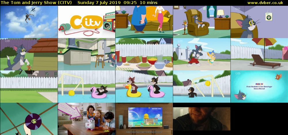 The Tom and Jerry Show (CITV) Sunday 7 July 2019 09:25 - 09:35