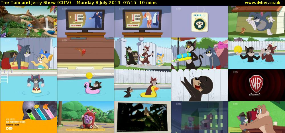The Tom and Jerry Show (CITV) Monday 8 July 2019 07:15 - 07:25