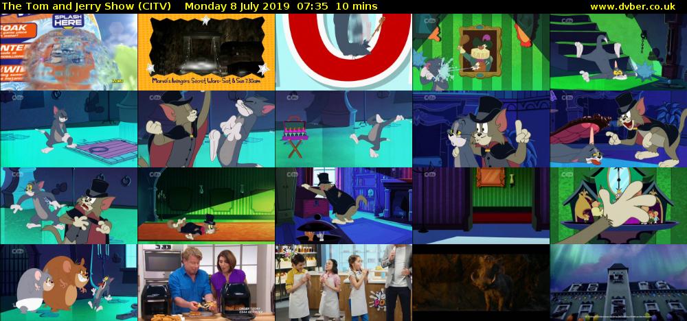 The Tom and Jerry Show (CITV) Monday 8 July 2019 07:35 - 07:45