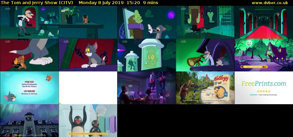 The Tom and Jerry Show (CITV) Monday 8 July 2019 15:20 - 15:29
