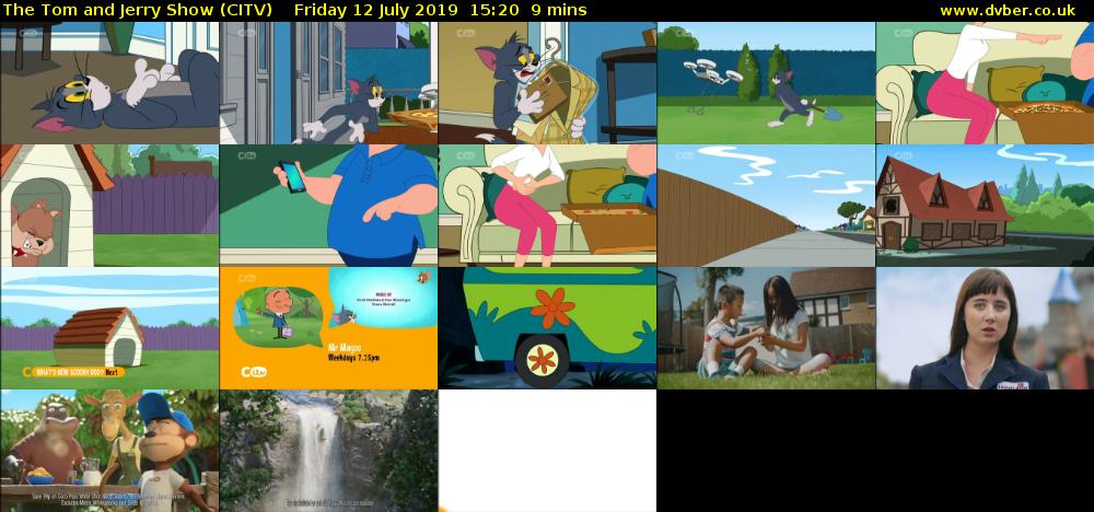 The Tom and Jerry Show (CITV) Friday 12 July 2019 15:20 - 15:29