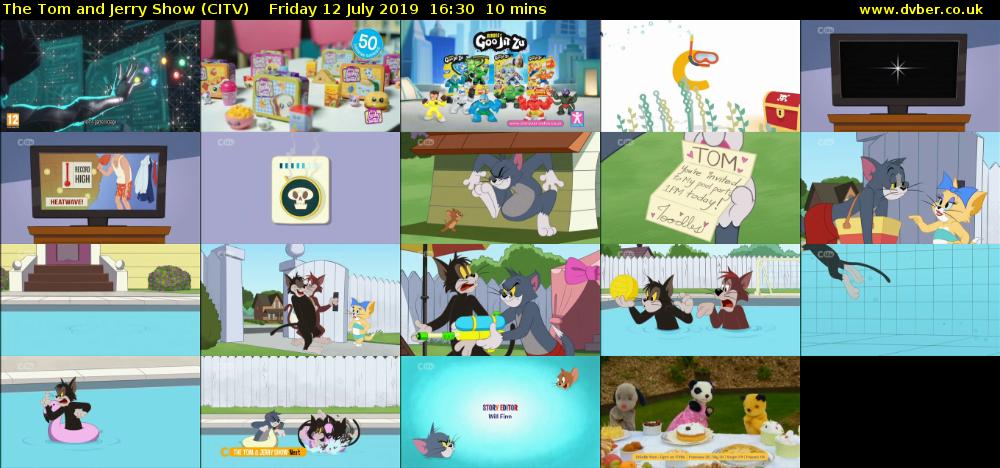 The Tom and Jerry Show (CITV) Friday 12 July 2019 16:30 - 16:40