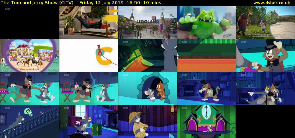 The Tom and Jerry Show (CITV) Friday 12 July 2019 16:50 - 17:00
