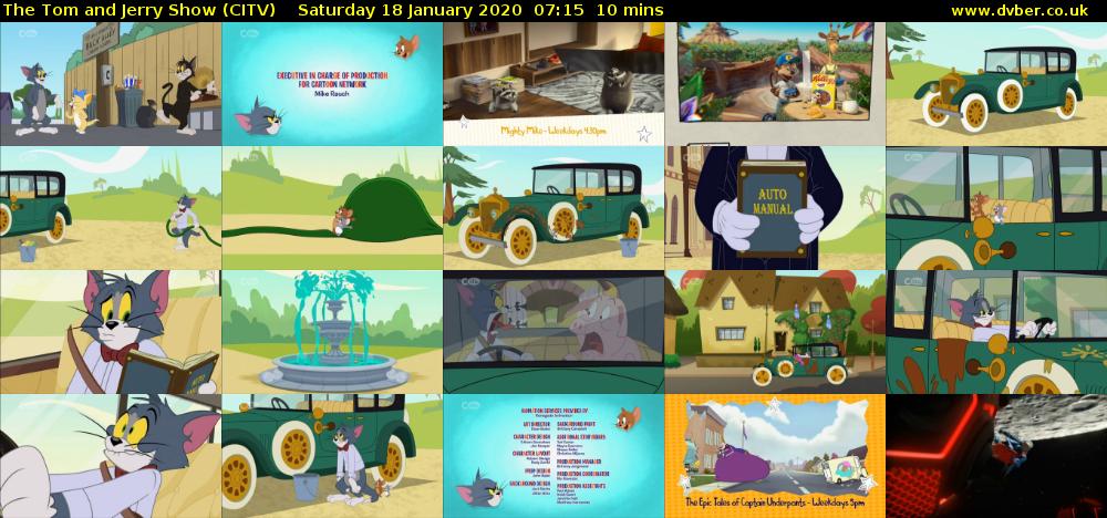 The Tom and Jerry Show (CITV) Saturday 18 January 2020 07:15 - 07:25