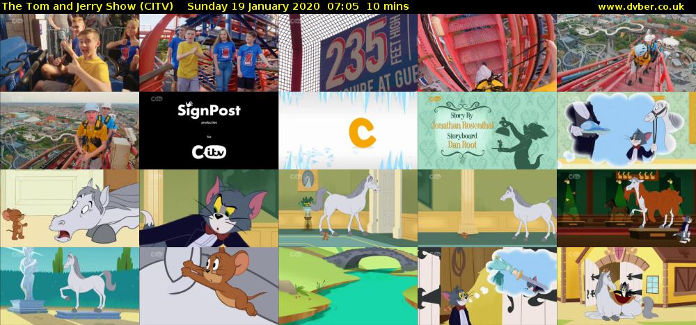 The Tom and Jerry Show (CITV) Sunday 19 January 2020 07:05 - 07:15