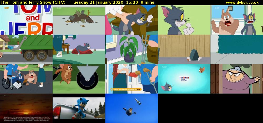 The Tom and Jerry Show (CITV) Tuesday 21 January 2020 15:20 - 15:29