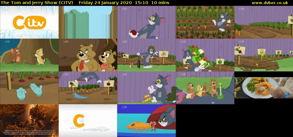 The Tom and Jerry Show (CITV) Friday 24 January 2020 15:10 - 15:20