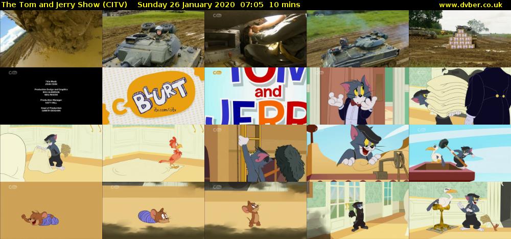The Tom and Jerry Show (CITV) Sunday 26 January 2020 07:05 - 07:15