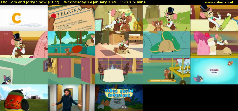 The Tom and Jerry Show (CITV) Wednesday 29 January 2020 15:20 - 15:29