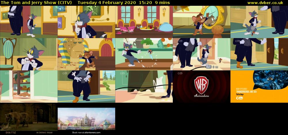 The Tom and Jerry Show (CITV) Tuesday 4 February 2020 15:20 - 15:29