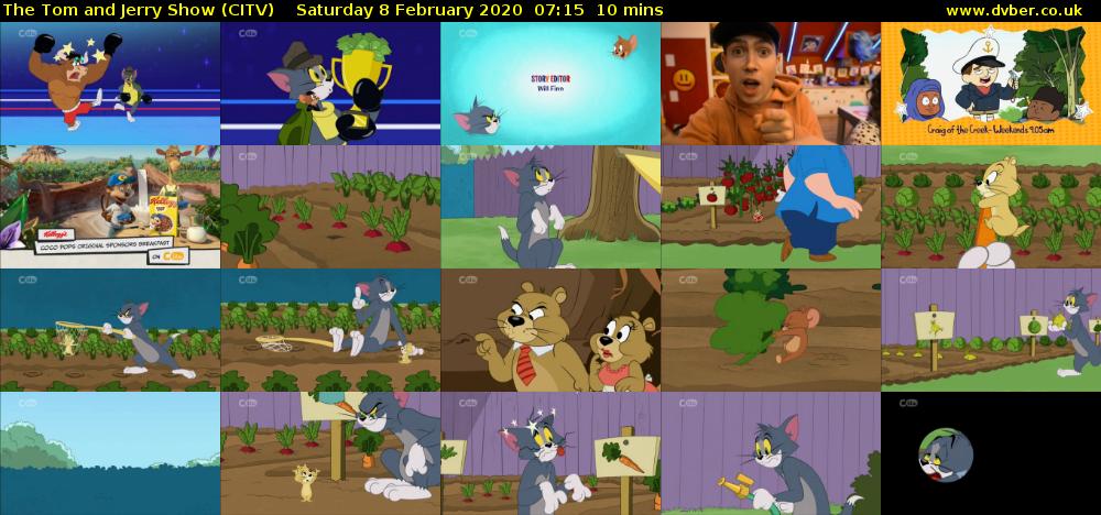 The Tom and Jerry Show (CITV) Saturday 8 February 2020 07:15 - 07:25