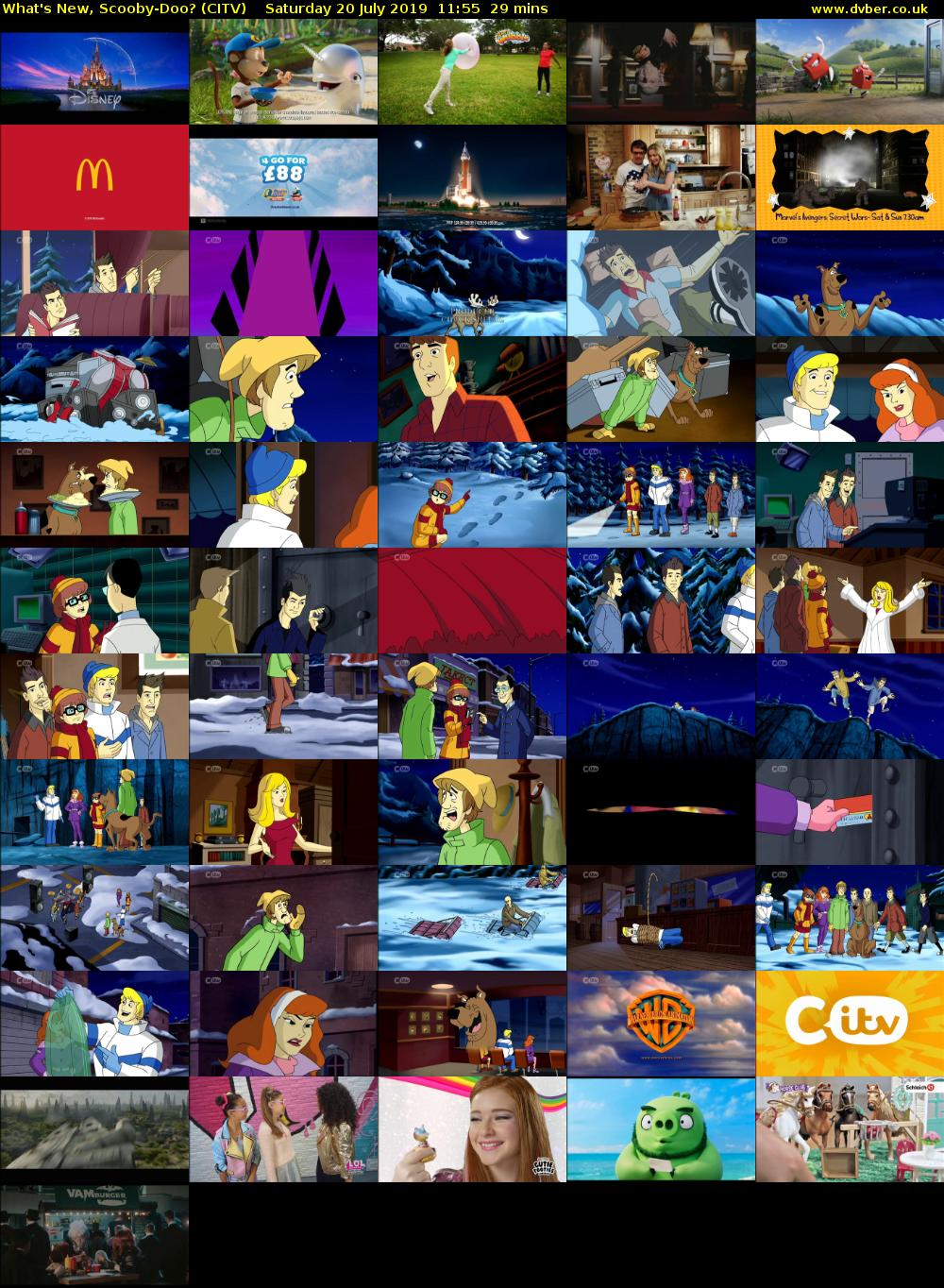 What's New, Scooby-Doo? (CITV) Saturday 20 July 2019 11:55 - 12:24