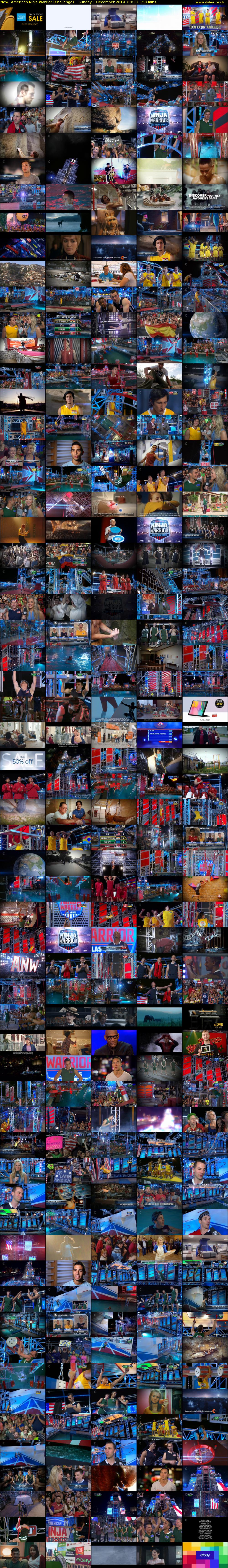 American Ninja Warrior (Challenge) - 2019-12-01-0330