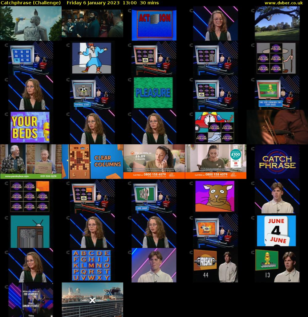 Catchphrase (Challenge) 202301061300 Catchphrase (Challenge) 202301061300