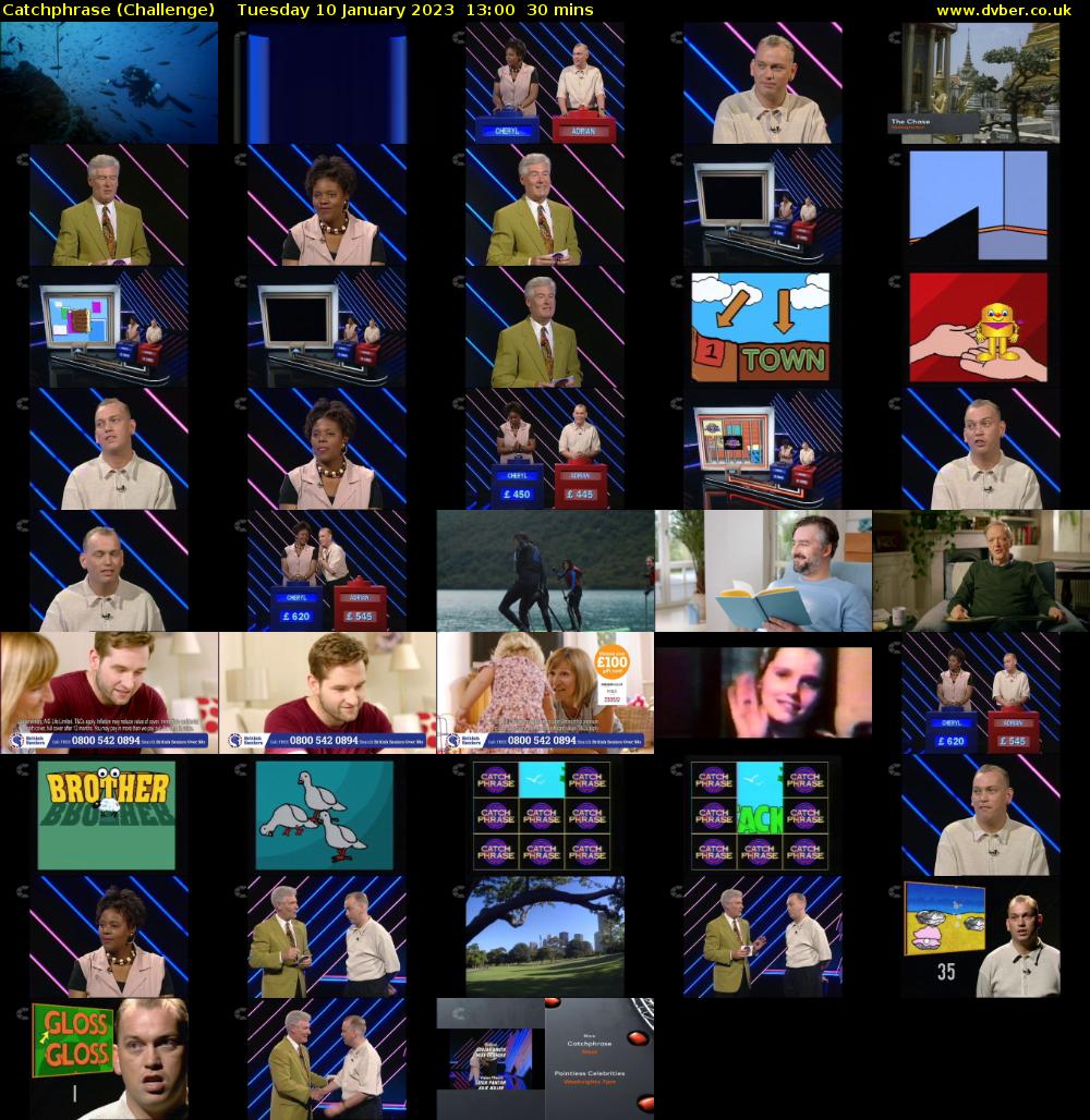Catchphrase (Challenge) 202301101300 Catchphrase (Challenge) 202301101300