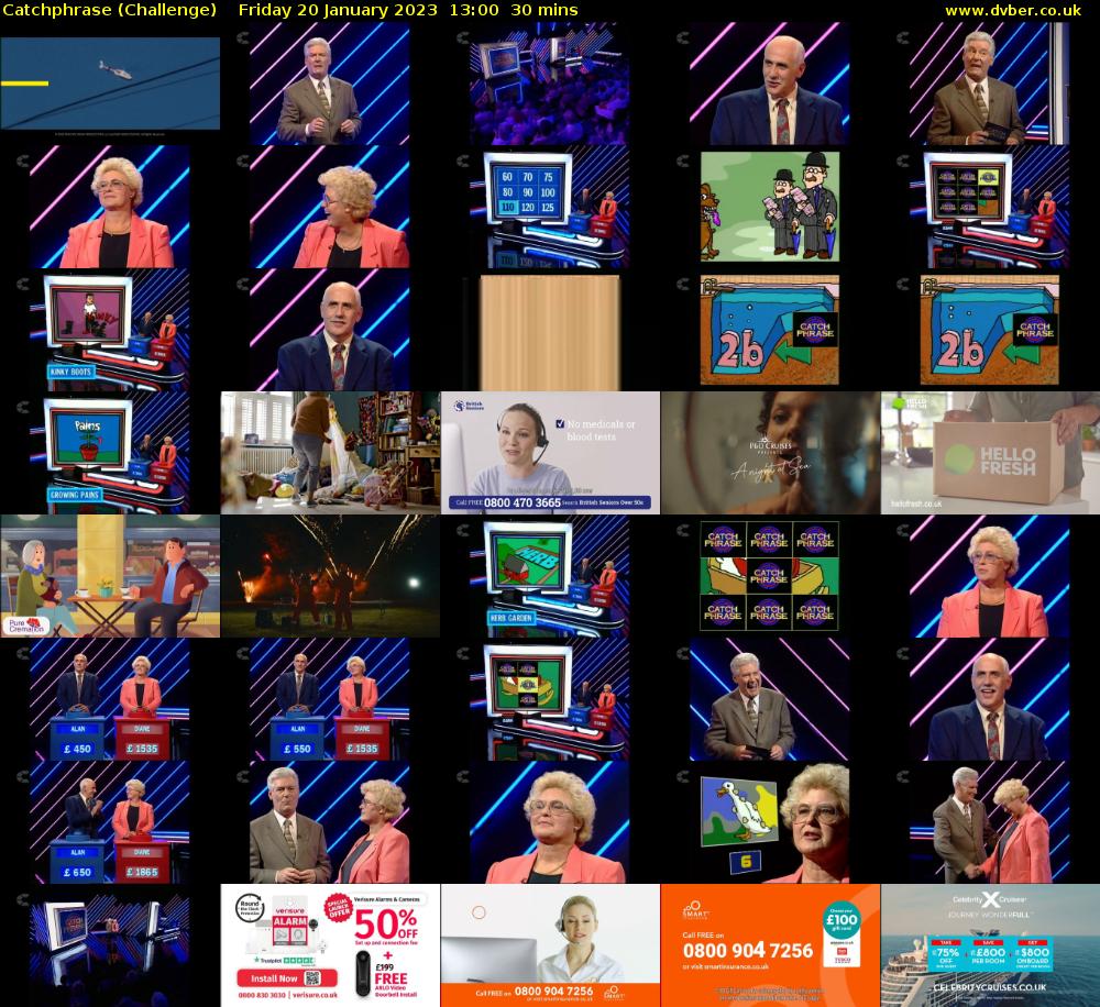 Catchphrase (Challenge) 2023 01 20 1300 Catchphrase (Challenge) 2023 01 20 1300