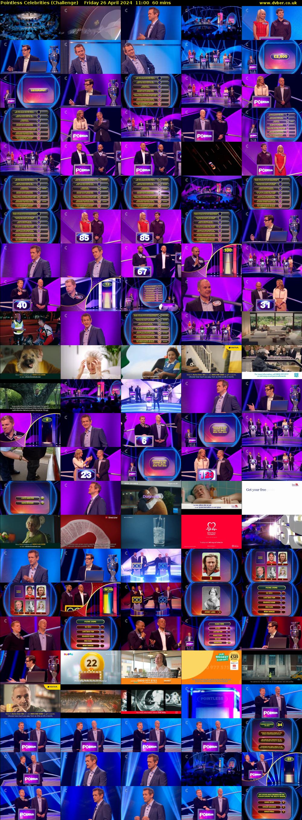 Pointless Celebrities (Challenge) Friday 26 April 2024 11:00 - 12:00