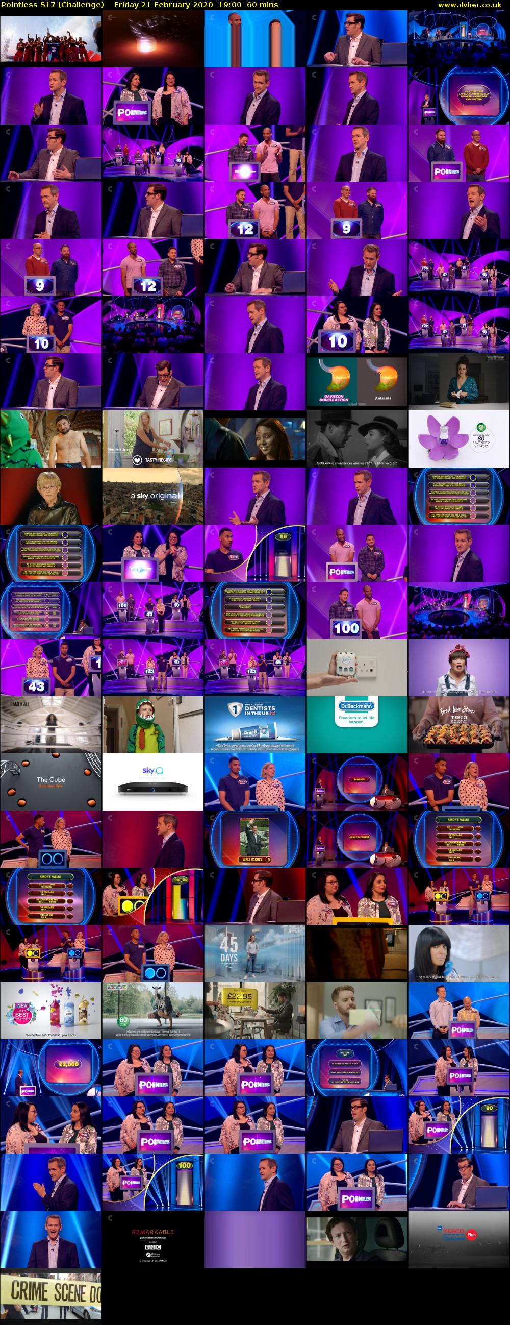 Pointless S17 (Challenge) Friday 21 February 2020 19:00 - 20:00