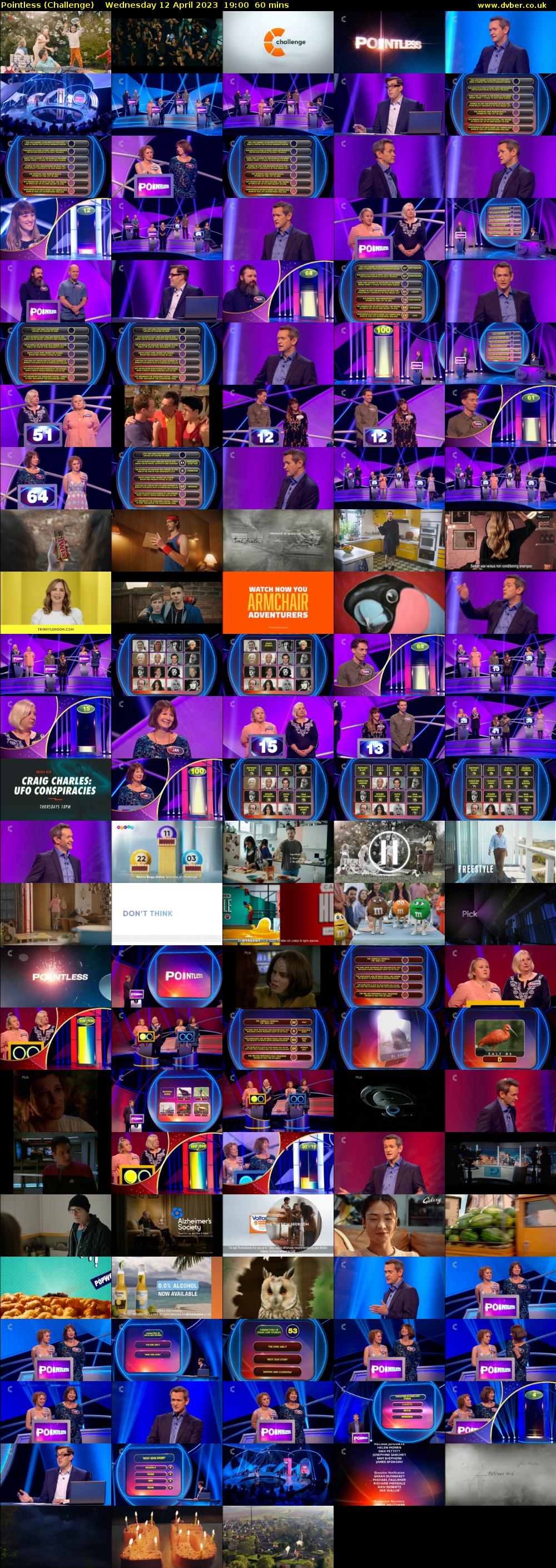 Pointless (Challenge) Wednesday 12 April 2023 19:00 - 20:00