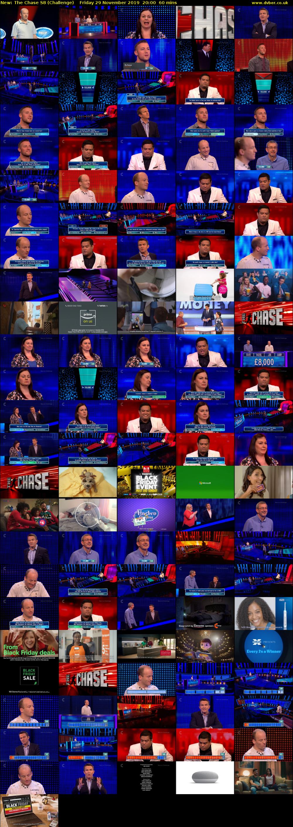 The Chase S8 (Challenge) Friday 29 November 2019 20:00 - 21:00