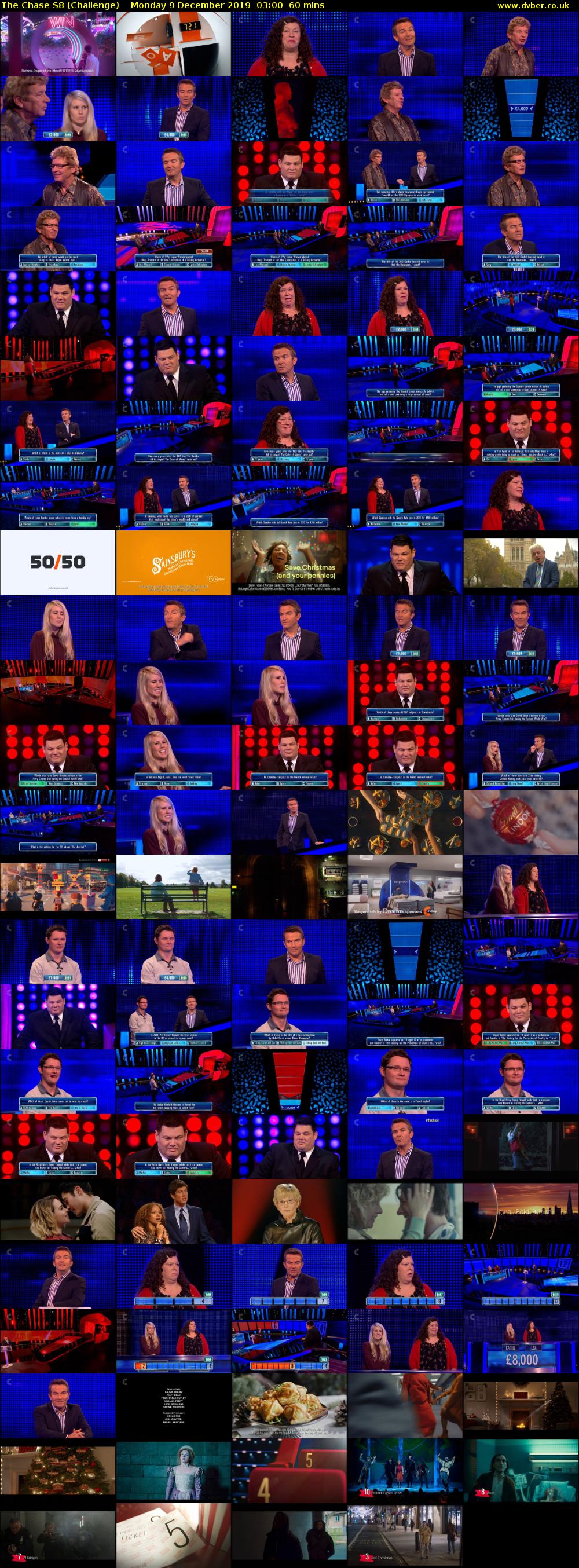 The Chase S8 (Challenge) Monday 9 December 2019 03:00 - 04:00