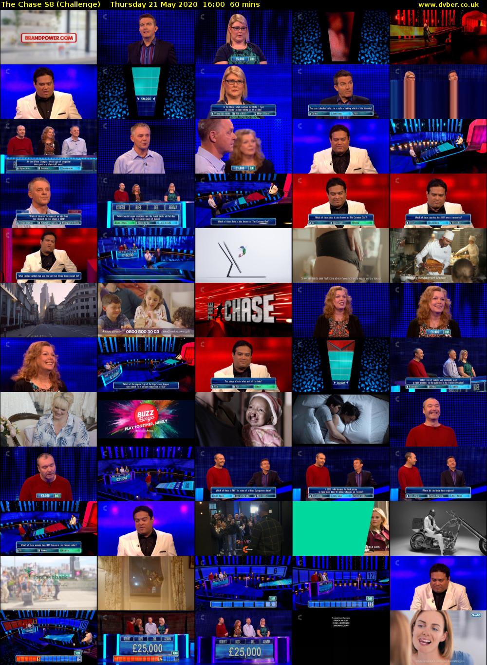 The Chase S8 (Challenge) Thursday 21 May 2020 16:00 - 17:00