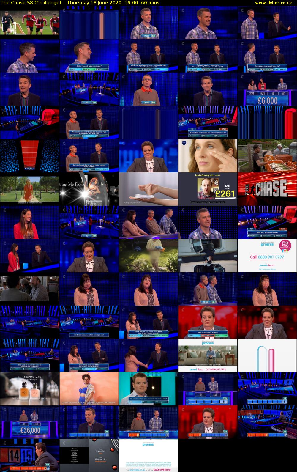 The Chase S8 (Challenge) Thursday 18 June 2020 16:00 - 17:00