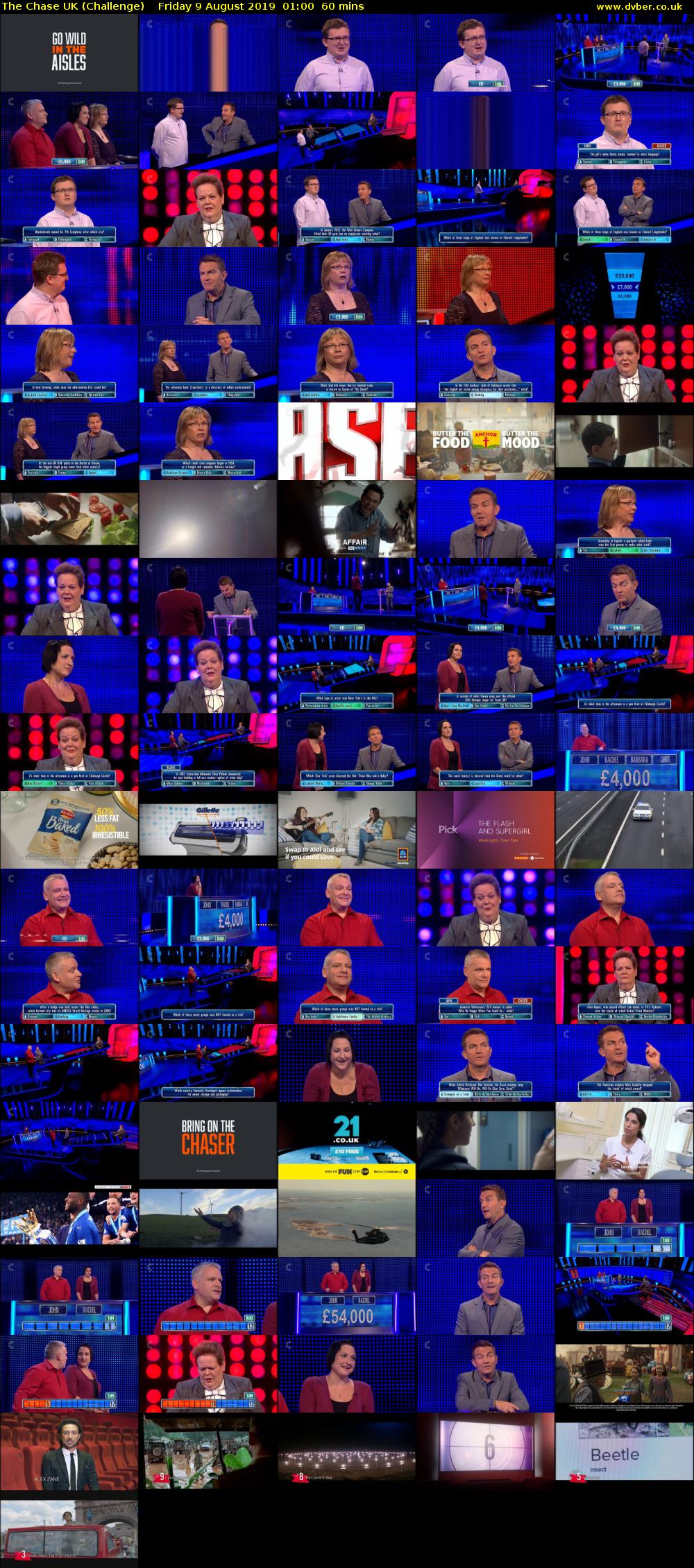 The Chase UK (Challenge) Friday 9 August 2019 01:00 - 02:00
