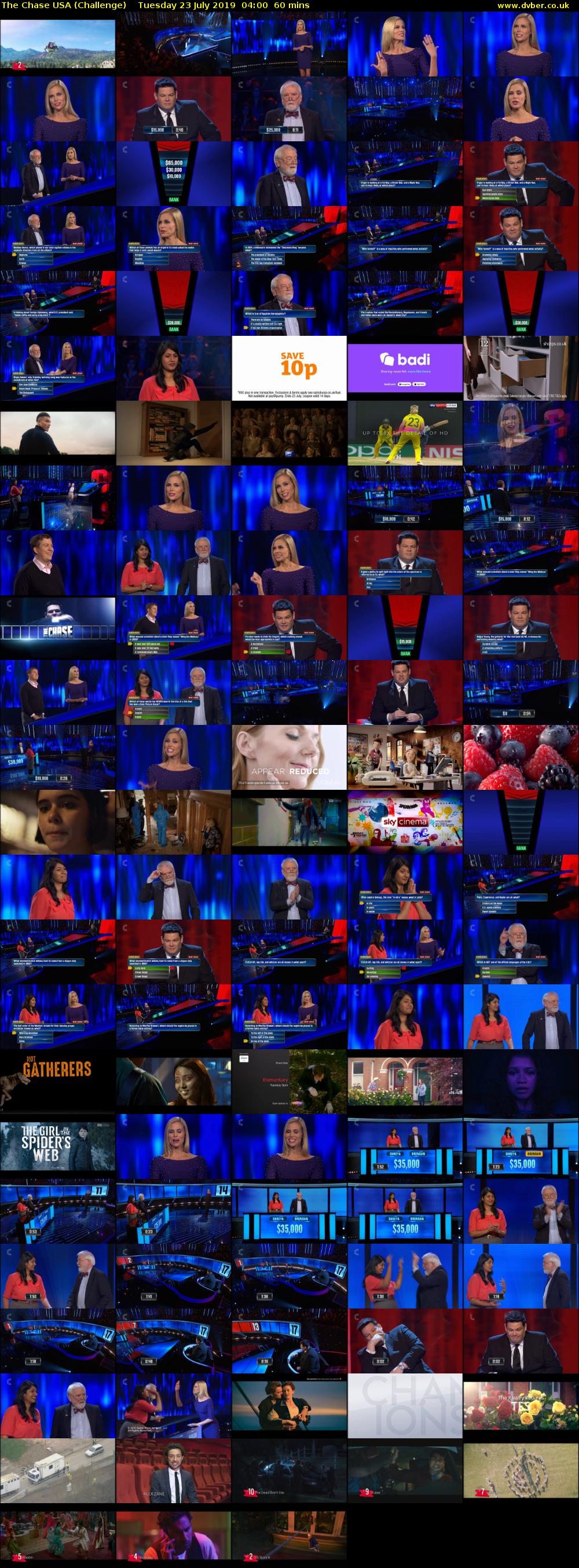 The Chase USA (Challenge) Tuesday 23 July 2019 04:00 - 05:00