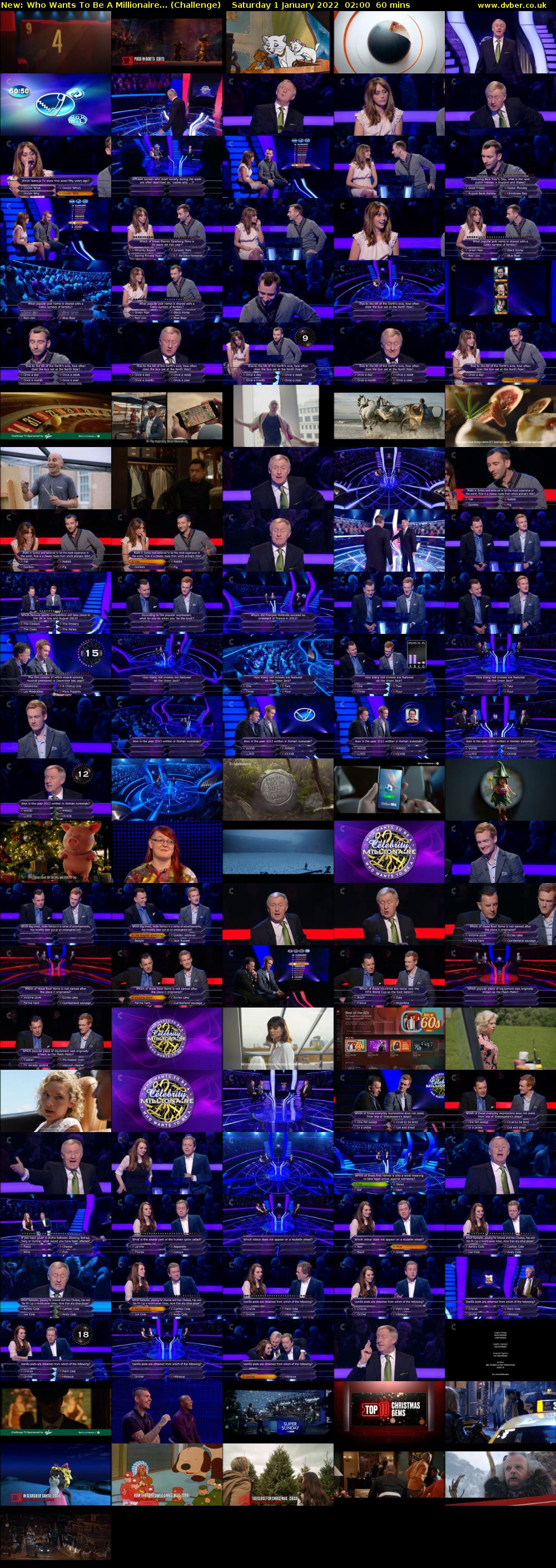 Who Wants To Be A Millionaire... (Challenge) Saturday 1 January 2022 02:00 - 03:00