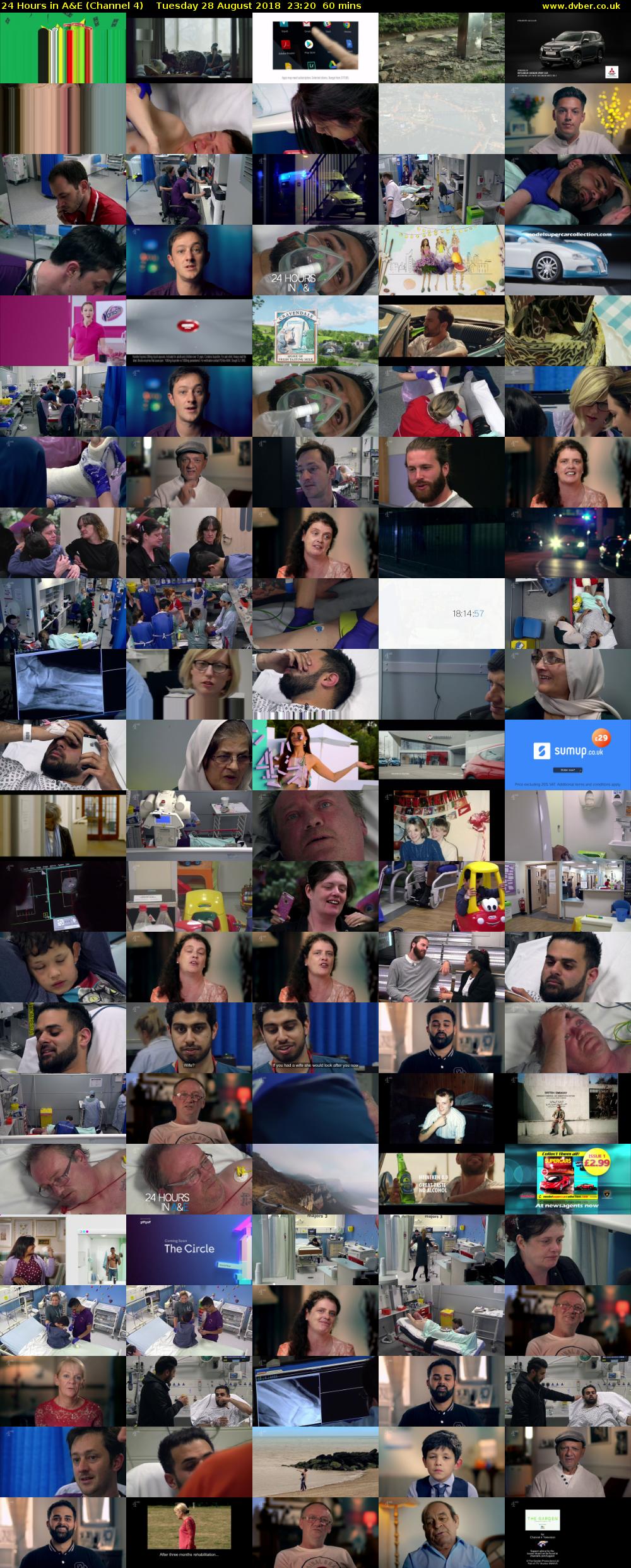 24 Hours in A&E (Channel 4) Tuesday 28 August 2018 23:20 - 00:20