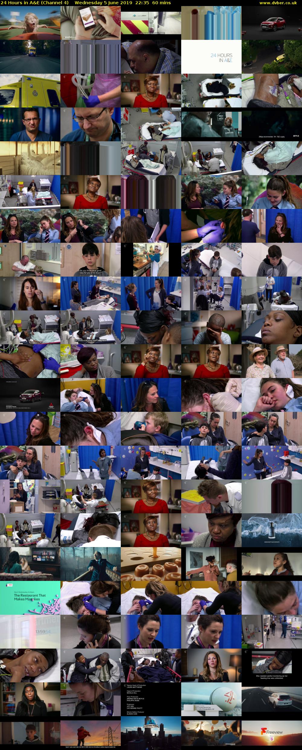 24 Hours in A&E (Channel 4) Wednesday 5 June 2019 22:35 - 23:35