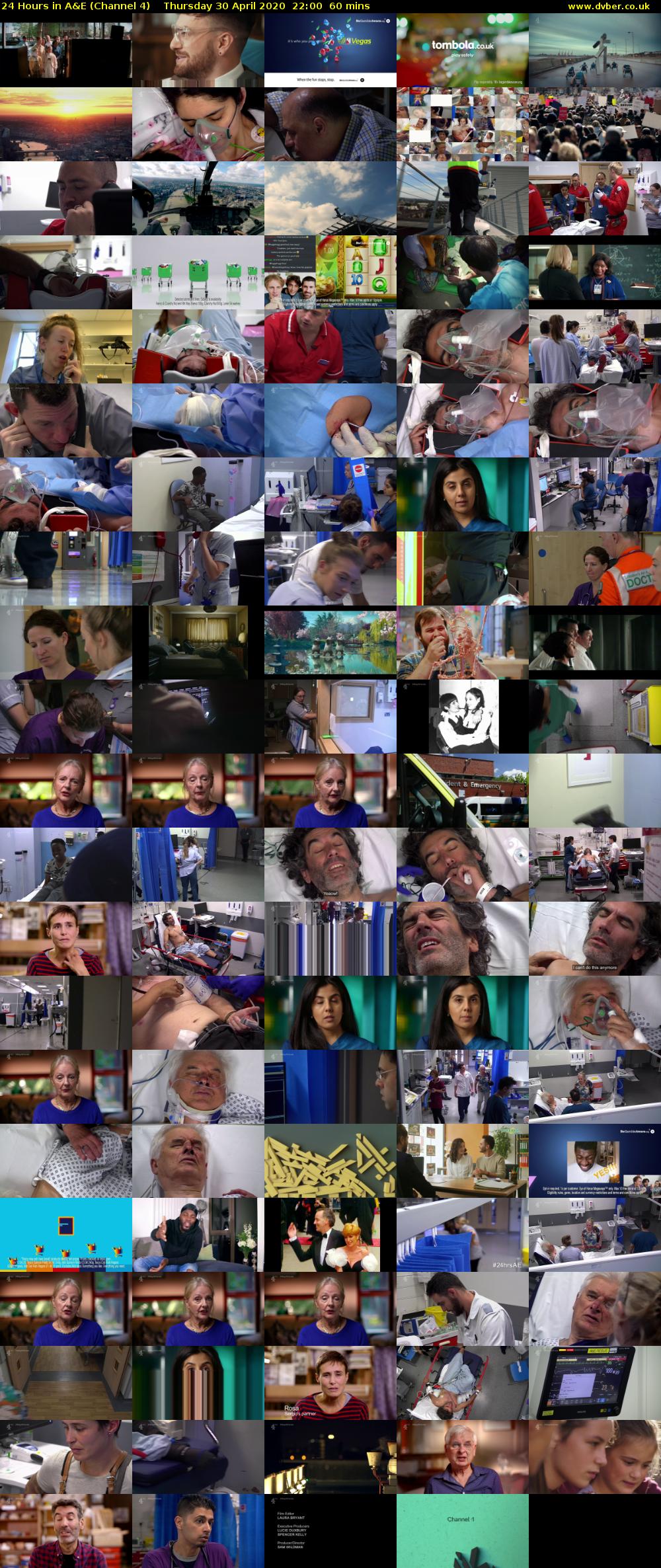 24 Hours in A&E (Channel 4) Thursday 30 April 2020 22:00 - 23:00