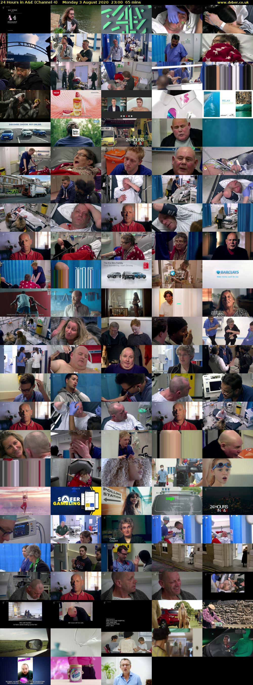 24 Hours in A&E (Channel 4) Monday 3 August 2020 23:00 - 00:05