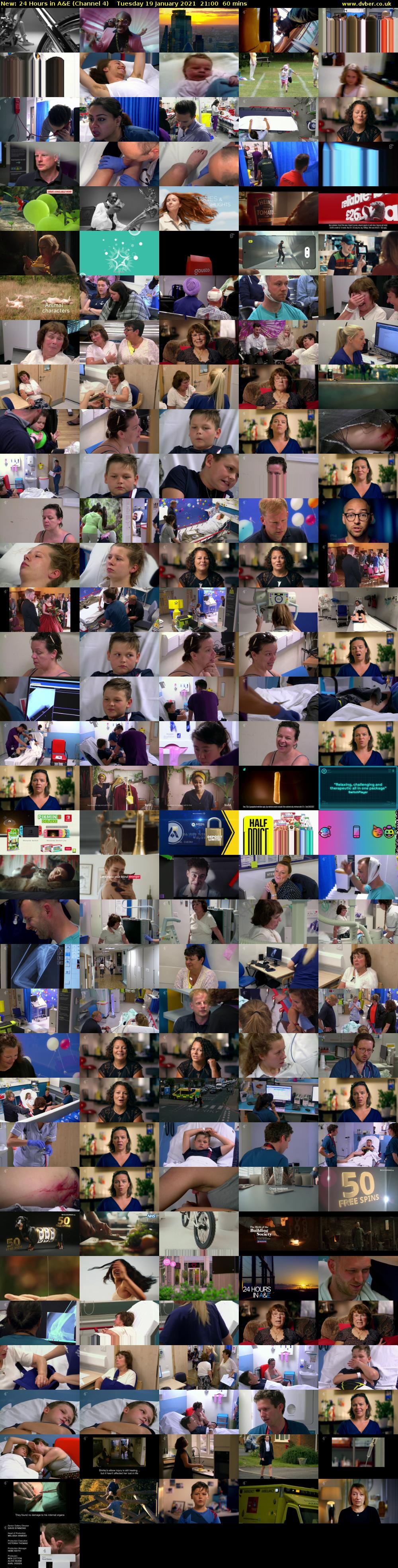 24 Hours in A&E (Channel 4) Tuesday 19 January 2021 21:00 - 22:00